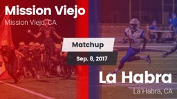 Matchup: Mission Viejo High vs. La Habra  2017