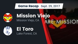 Recap: Mission Viejo  vs. El Toro  2017
