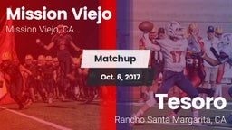 Matchup: Mission Viejo High vs. Tesoro  2017