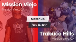 Matchup: Mission Viejo High vs. Trabuco Hills  2017