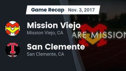Recap: Mission Viejo  vs. San Clemente  2017