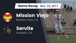 Recap: Mission Viejo  vs. Servite 2017
