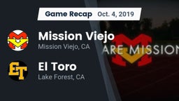 Recap: Mission Viejo  vs. El Toro  2019
