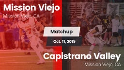 Matchup: Mission Viejo High vs. Capistrano Valley  2019