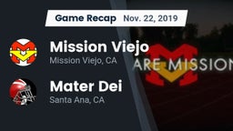 Recap: Mission Viejo  vs. Mater Dei  2019