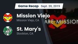 Recap: Mission Viejo  vs. St. Mary's  2019