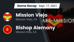 Recap: Mission Viejo  vs. Bishop Alemany  2021