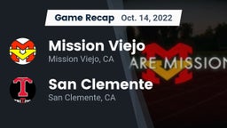 Recap: Mission Viejo  vs. San Clemente  2022