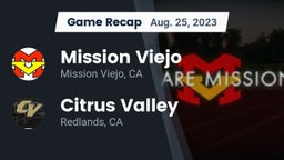 Recap: Mission Viejo  vs. Citrus Valley  2023