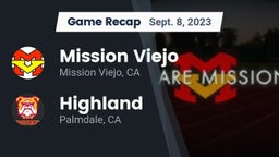 Recap: Mission Viejo  vs. Highland  2023