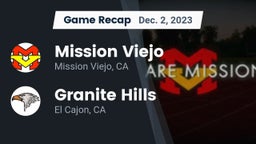 Recap: Mission Viejo  vs. Granite Hills  2023