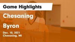 Chesaning  vs Byron  Game Highlights - Dec. 10, 2021