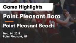 Point Pleasant Boro  vs Point Pleasant Beach  Game Highlights - Dec. 14, 2019