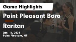 Point Pleasant Boro  vs Raritan  Game Highlights - Jan. 11, 2024