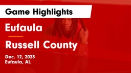 Eufaula  vs Russell County  Game Highlights - Dec. 12, 2023