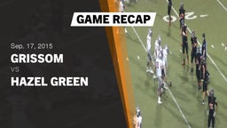 Recap: Grissom  vs. Hazel Green  2015