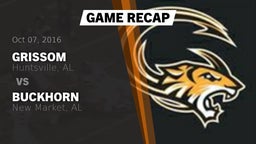 Recap: Grissom  vs. Buckhorn  2016