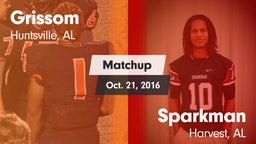 Matchup: Grissom  vs. Sparkman  2015