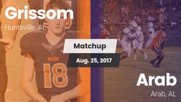 Matchup: Grissom  vs. Arab  2017