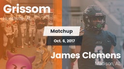 Matchup: Grissom  vs. James Clemens  2017