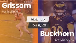 Matchup: Grissom  vs. Buckhorn  2017