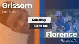 Matchup: Grissom  vs. Florence  2018