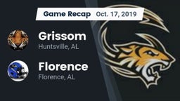 Recap: Grissom  vs. Florence  2019
