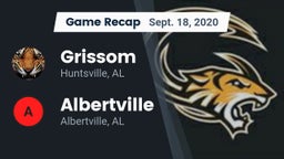 Recap: Grissom  vs. Albertville  2020
