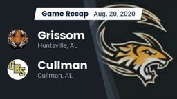 Recap: Grissom  vs. Cullman  2020