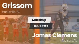 Matchup: Grissom  vs. James Clemens  2020