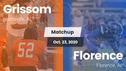 Matchup: Grissom  vs. Florence  2020