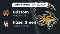 Recap: Grissom  vs. Hazel Green  2020