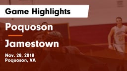 Poquoson  vs Jamestown  Game Highlights - Nov. 28, 2018