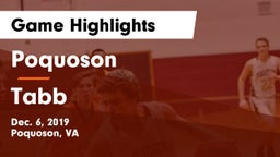 Poquoson  vs Tabb  Game Highlights - Dec. 6, 2019