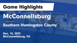 McConnellsburg  vs Southern Huntingdon County  Game Highlights - Dec. 15, 2023