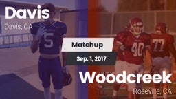 Matchup: Davis  vs. Woodcreek  2017
