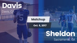 Matchup: Davis  vs. Sheldon  2017