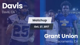 Matchup: Davis  vs. Grant Union  2017