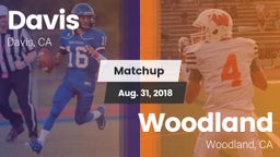 Matchup: Davis  vs. Woodland  2018