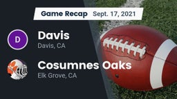 Recap: Davis  vs. Cosumnes Oaks  2021