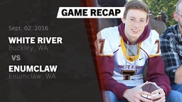 Recap: White River  vs. Enumclaw  2016