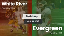 Matchup: White River High vs. Evergreen  2016