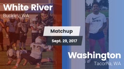 Matchup: White River High vs. Washington  2017
