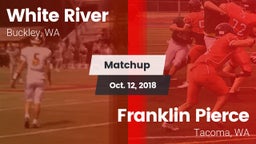 Matchup: White River High vs. Franklin Pierce  2018