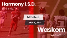 Matchup: Harmony I.S.D. vs. Waskom  2017