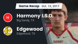 Recap: Harmony I.S.D. vs. Edgewood  2017