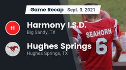 Recap: Harmony I.S.D. vs. Hughes Springs  2021