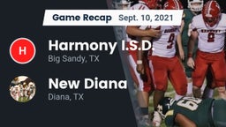 Recap: Harmony I.S.D. vs. New Diana  2021