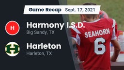 Recap: Harmony I.S.D. vs. Harleton  2021