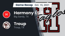 Recap: Harmony I.S.D. vs. Troup  2021